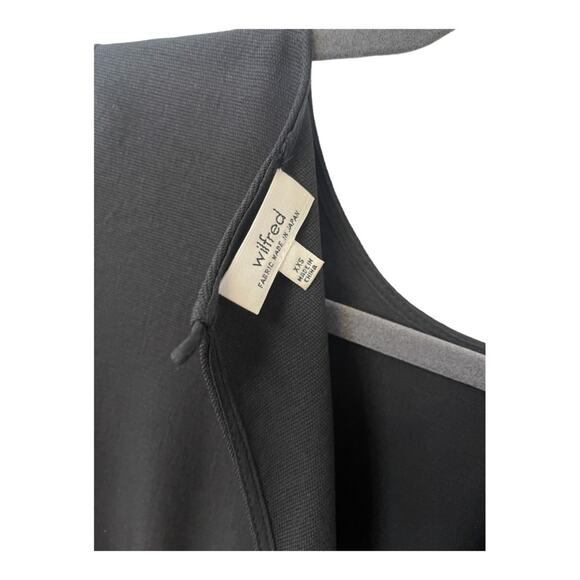 Aritzia Wilfred Dessin Long Sleeve Jumpsuit Tapered Leg Black Womens Size XXS - Picture 14 of 14